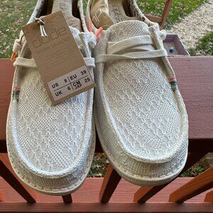 HEY DUDE WENDY BOHO WHITE 8